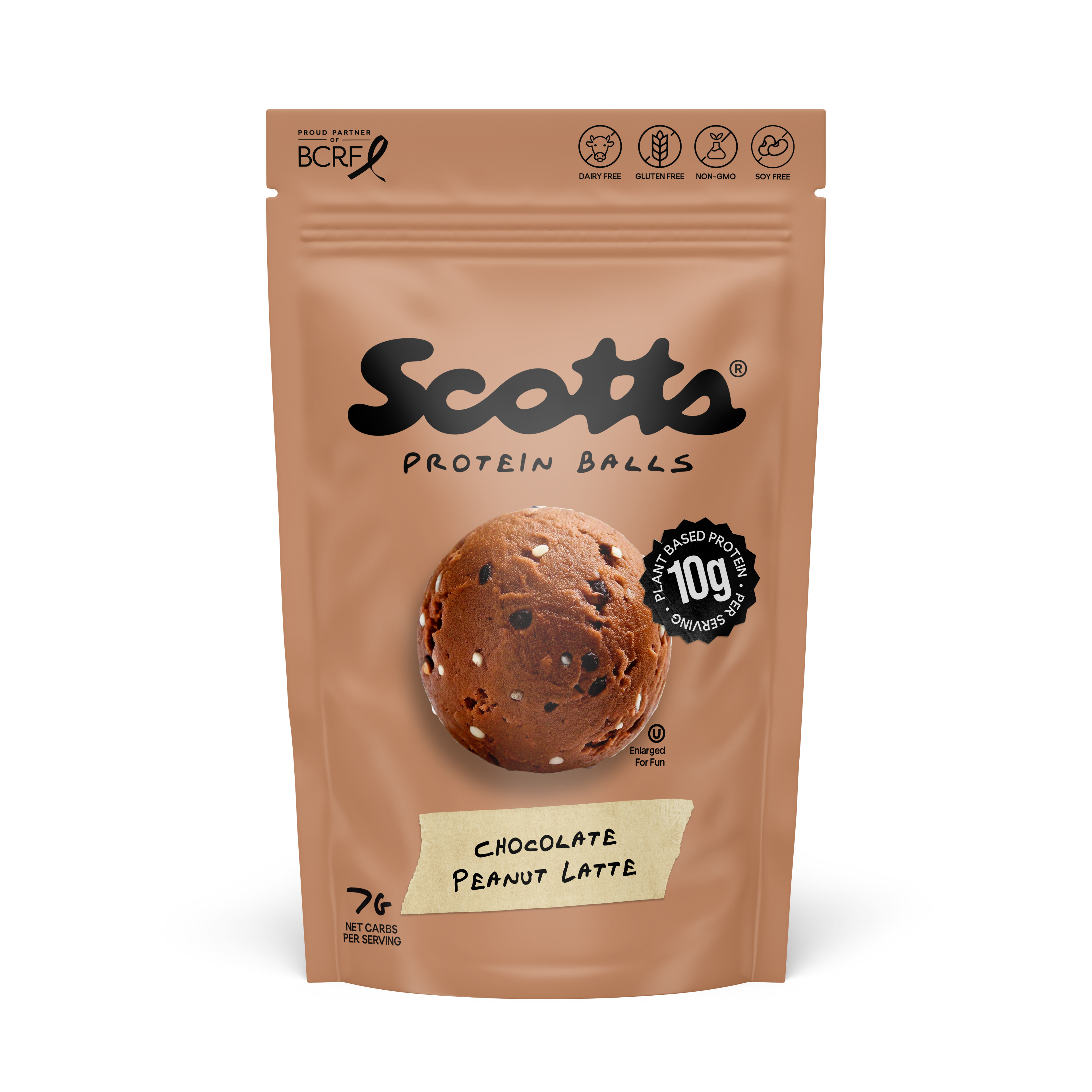 Chocolate Peanut Latte Protein Balls