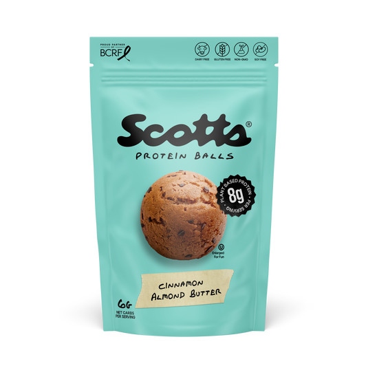 Cinnamon Almond Butter Protein Balls