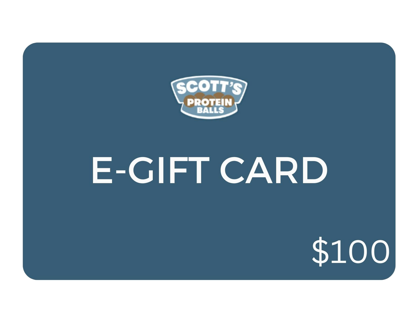 Scott's Protein Balls Gift Cards