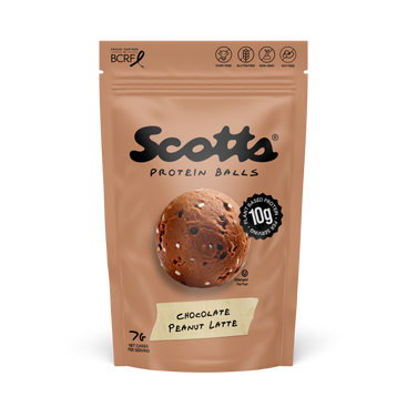 Chocolate Peanut Latte Protein Balls