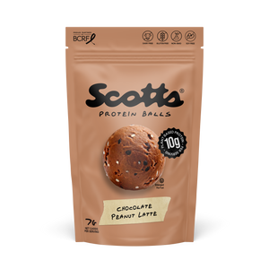Chocolate Peanut Latte Protein Balls