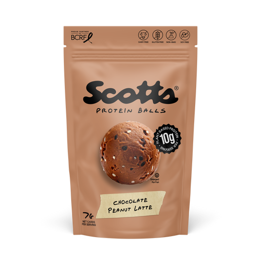 Chocolate Peanut Latte Protein Balls