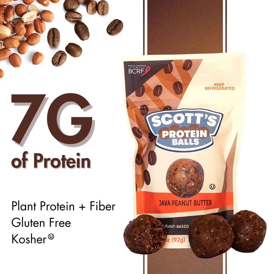 Java Peanut Butter Protein Balls