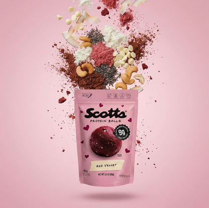 Red Velvet Protein Balls