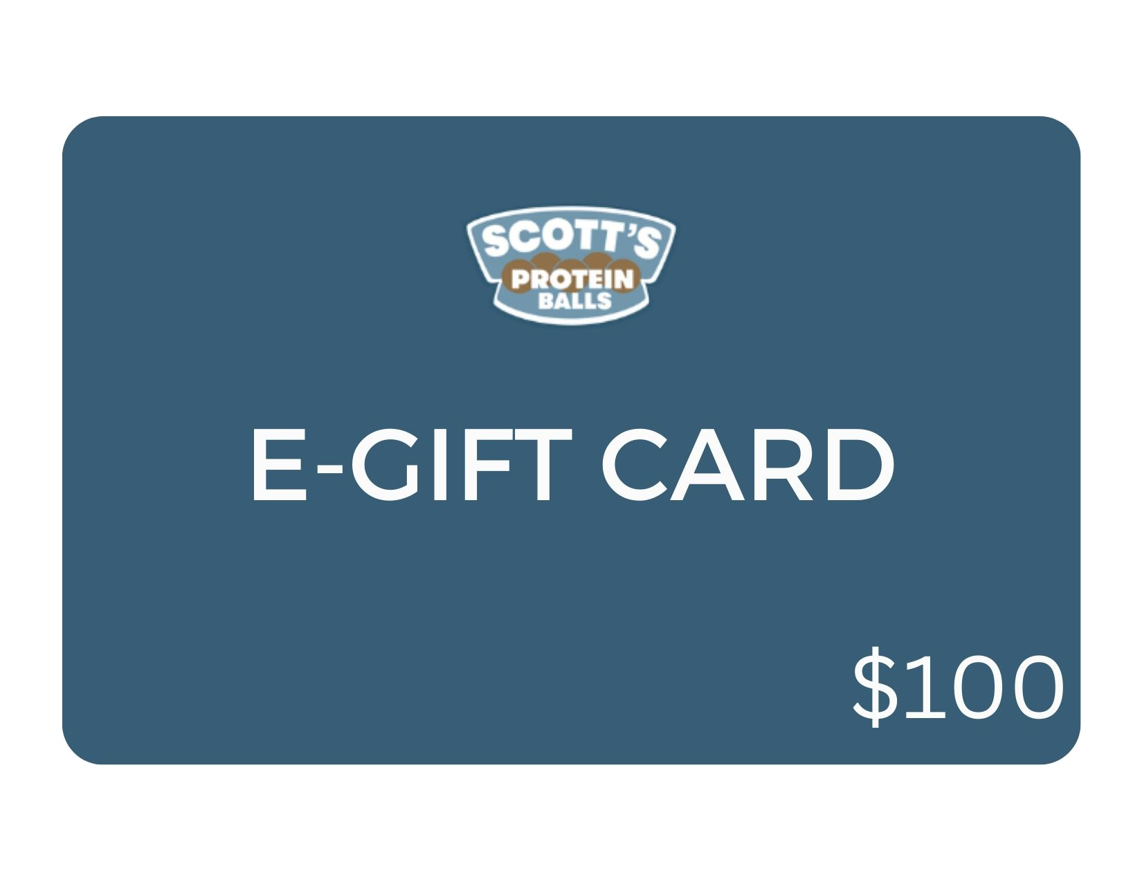 Scott's Protein Balls Gift Cards